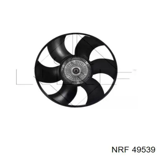 Embrague viscoso de ventilador 49539 NRF