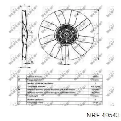 Comprar 2006023 Mercedes Embrague viscoso de ventilador