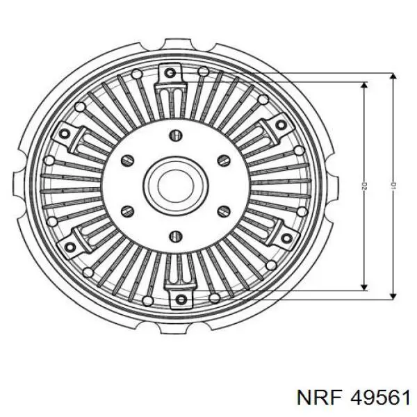 Embrague del ventilador Volkswagen LT 28-35 I 