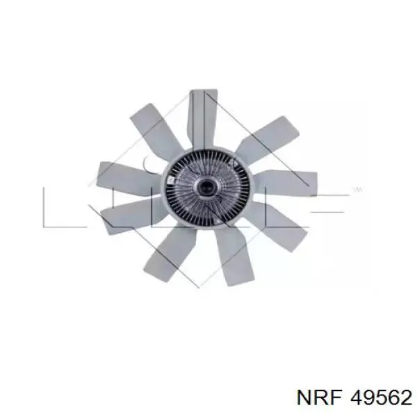 49562 NRF embrague, ventilador del radiador