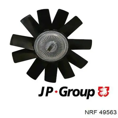 49563 NRF rodete ventilador, refrigeración de motor