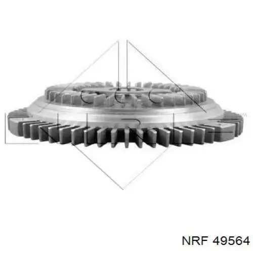 Embrague viscoso de ventilador 49564 NRF