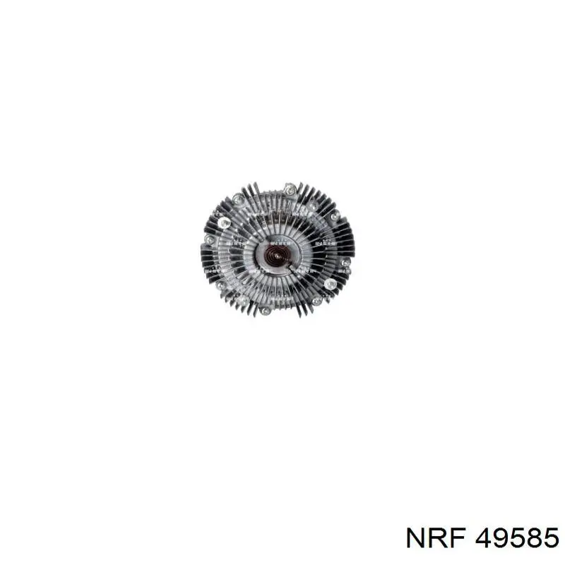 49585 NRF embrague, ventilador del radiador