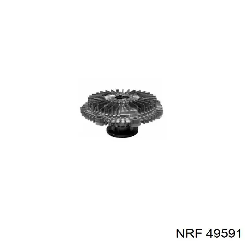 49591 NRF embrague, ventilador del radiador