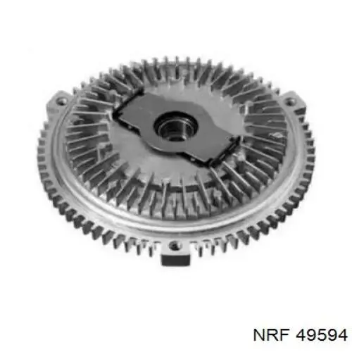 49594 NRF embrague, ventilador del radiador