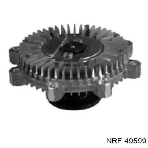 49599 NRF embrague, ventilador del radiador