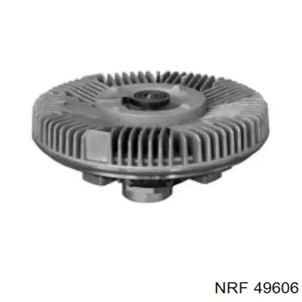 49606 NRF embrague, ventilador del radiador