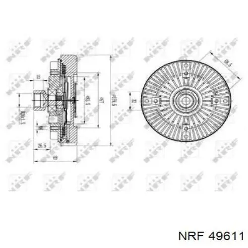 Comprar CFC77000S Mahle Original Embrague viscoso de ventilador