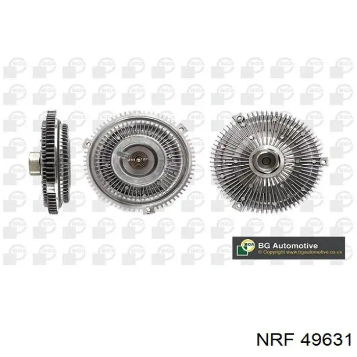 Embrague, ventilador del radiador Opel Omega 25, 26, 27