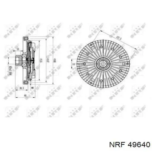 7831619 BMW embrague, ventilador del radiador