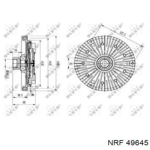 Embrague, ventilador de refrigeración Mahle Original CFC79001P precio, desde 54,18 EUR