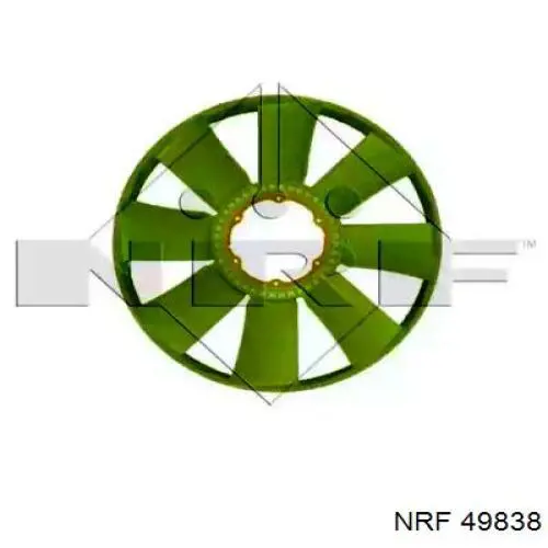 49838 NRF rodete ventilador, refrigeración de motor