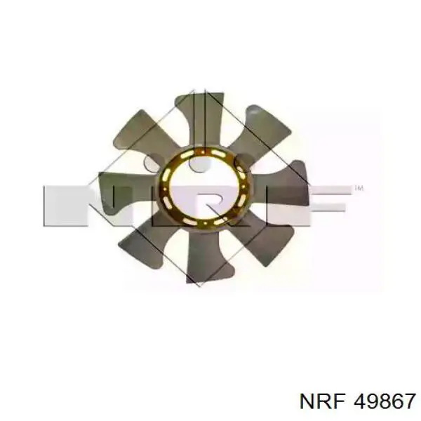Rodete ventilador, refrigeración de motor para Mitsubishi L 300 (P0W, P1W)