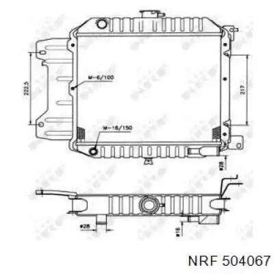 Refrigeración del motor para Nissan Sunny I B11