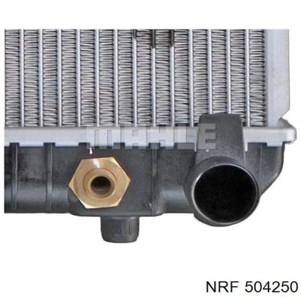 504250 NRF radiador