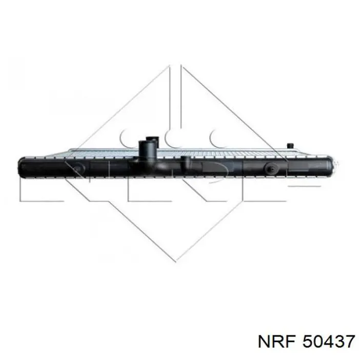 50437 NRF radiador refrigeración del motor