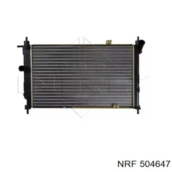 504647 NRF radiador