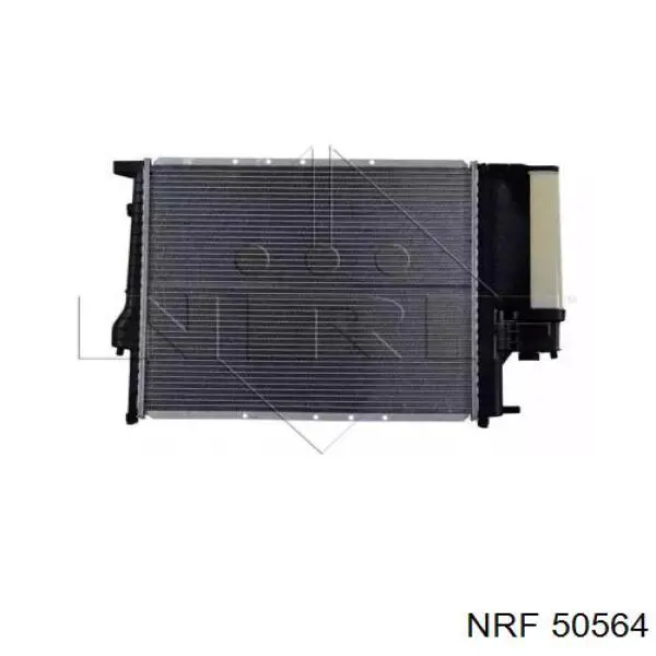 6002122 VAN Wezel radiador refrigeración del motor