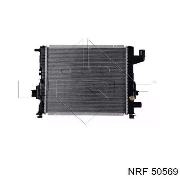 50569 NRF radiador refrigeración del motor