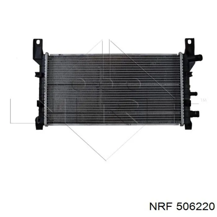 506220 NRF radiador