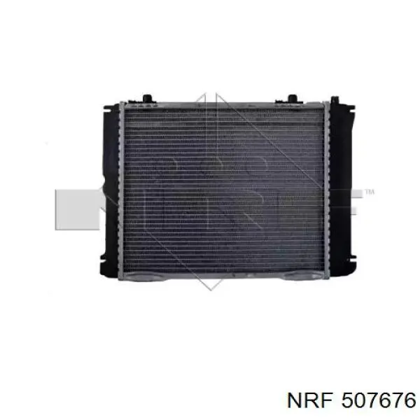 507676 NRF radiador