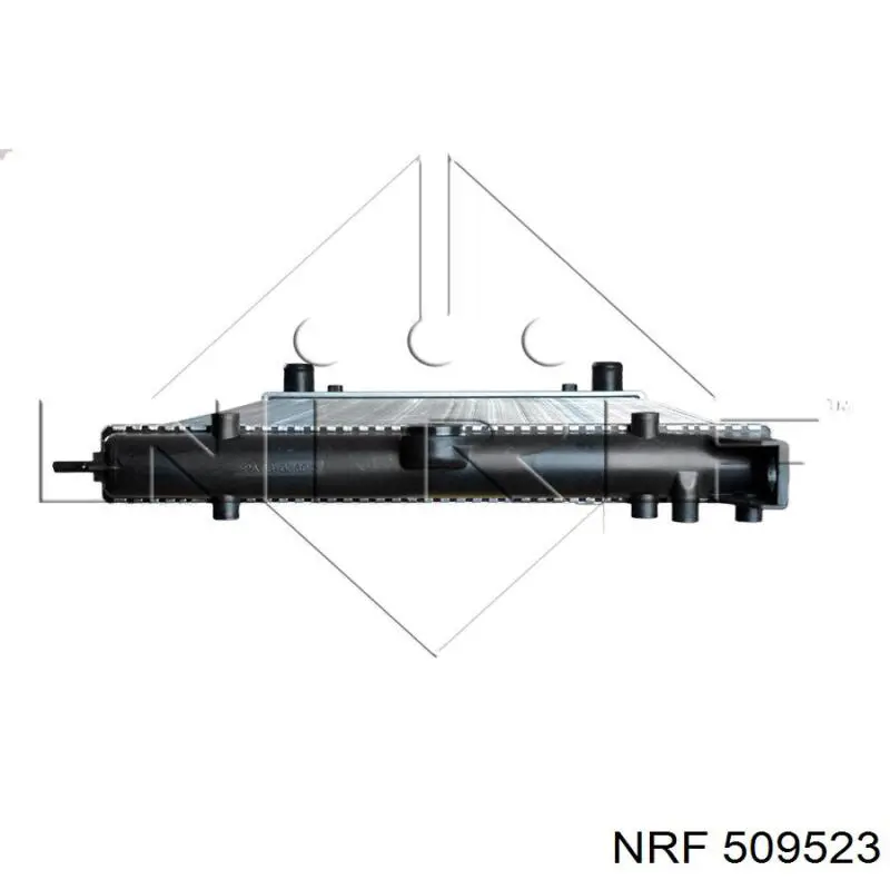 Água radiador NRF 509523 precio, desde 49,30 EUR