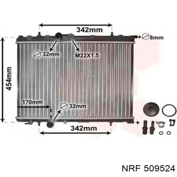 Comprar 7700430784 Renault (RVI) Radiador de auto