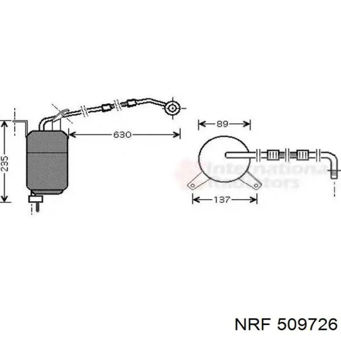 Comprar 509726 NRF Radiador de auto