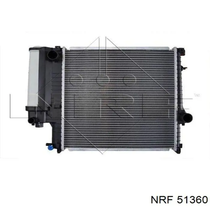 51360 NRF radiador