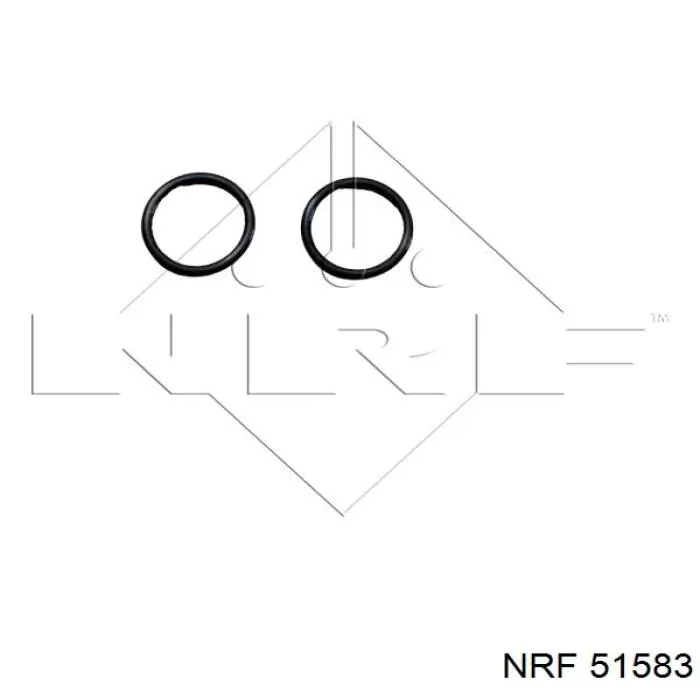 51583 NRF radiador