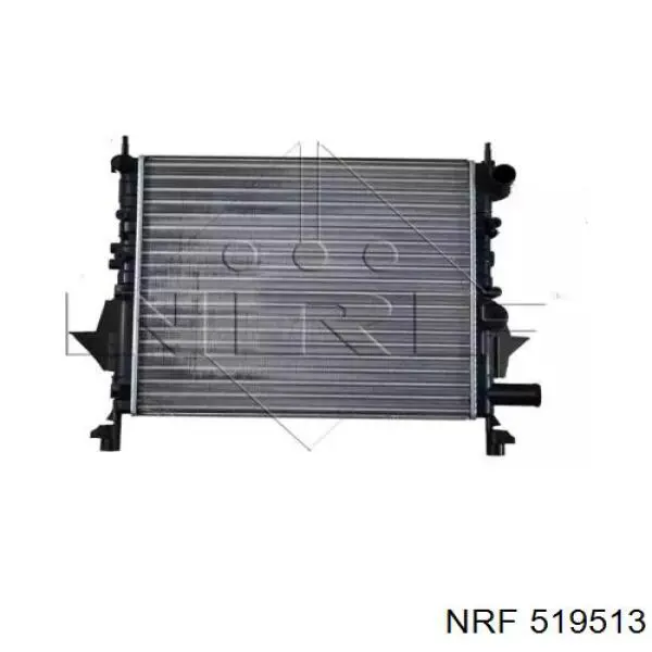 7701042436 Renault (RVI) radiador refrigeración del motor