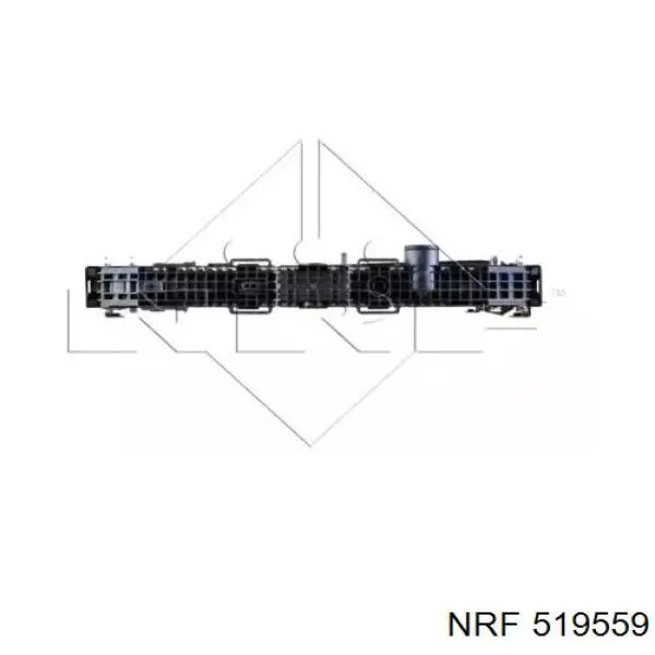 1861737 Ginaf radiador refrigeración del motor