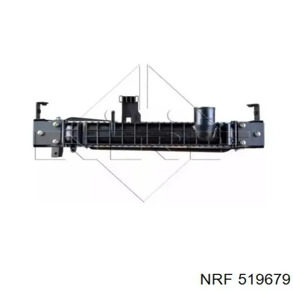 519679 NRF radiador refrigeración del motor