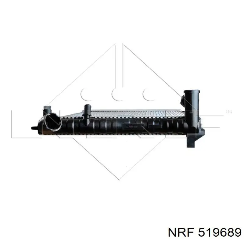 519689 NRF radiador