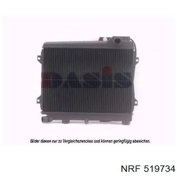 519734 NRF radiador