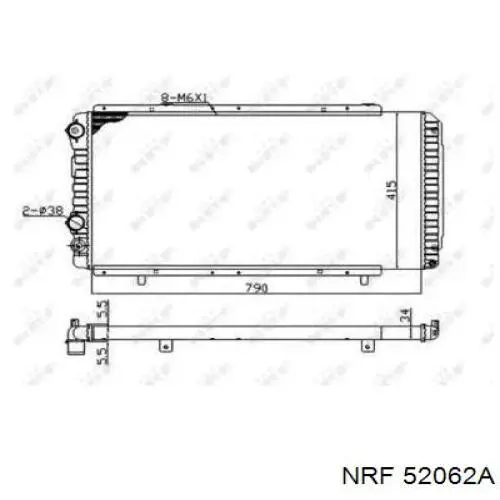 Comprar 7179747 Peugeot/Citroen Radiador de auto