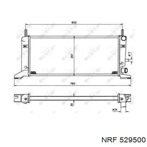 Comprar 320408A3 Polcar Radiador de auto