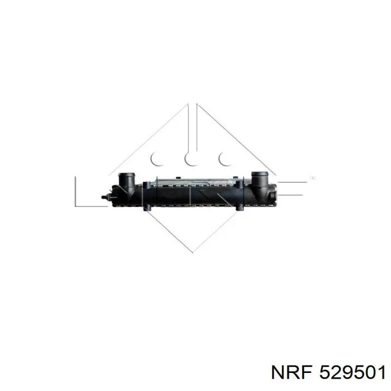 FP74A425X FPS radiador refrigeración del motor