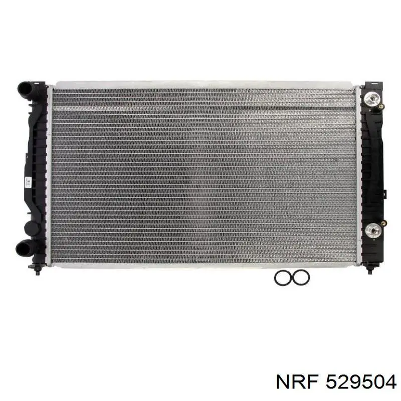 529504 NRF radiador refrigeración del motor