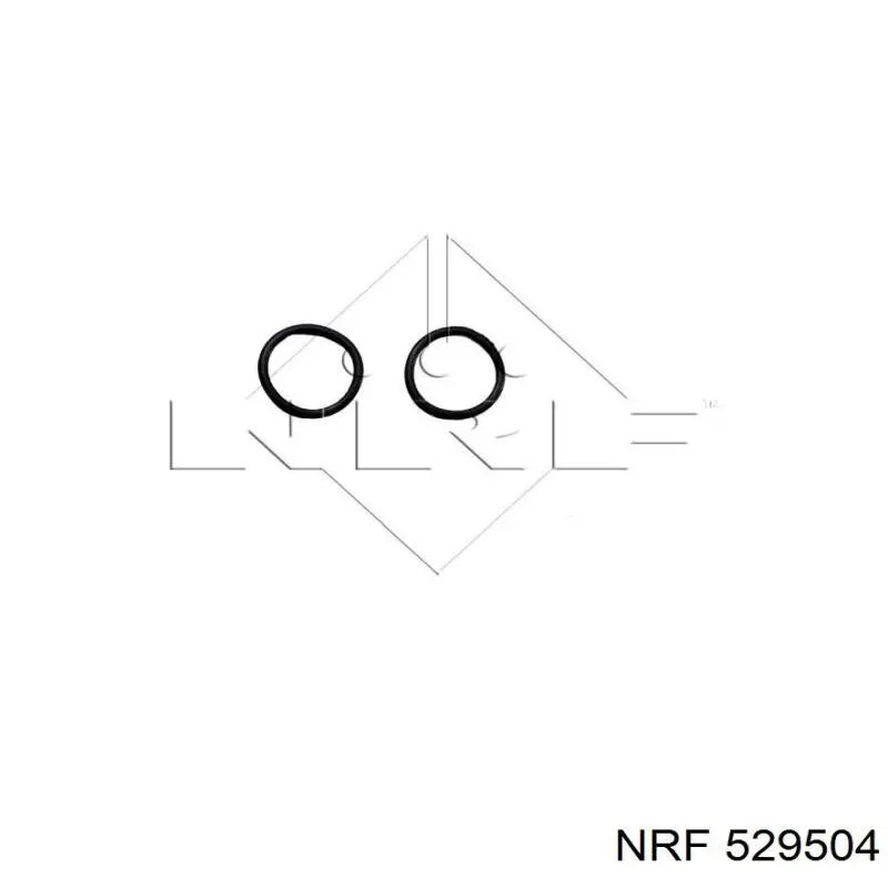 529504 NRF Refrigeración del motor