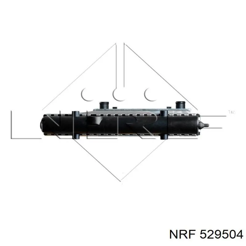 Água radiador NRF 529504 precio, desde 90,43 EUR