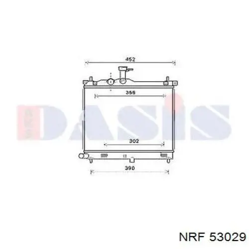 Comprar 53029 NRF Radiador de auto