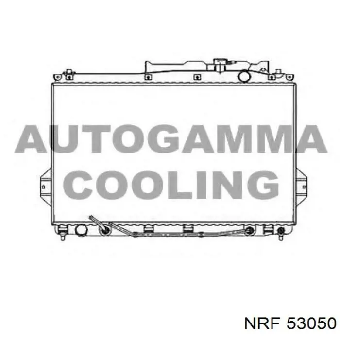 53050 NRF radiador