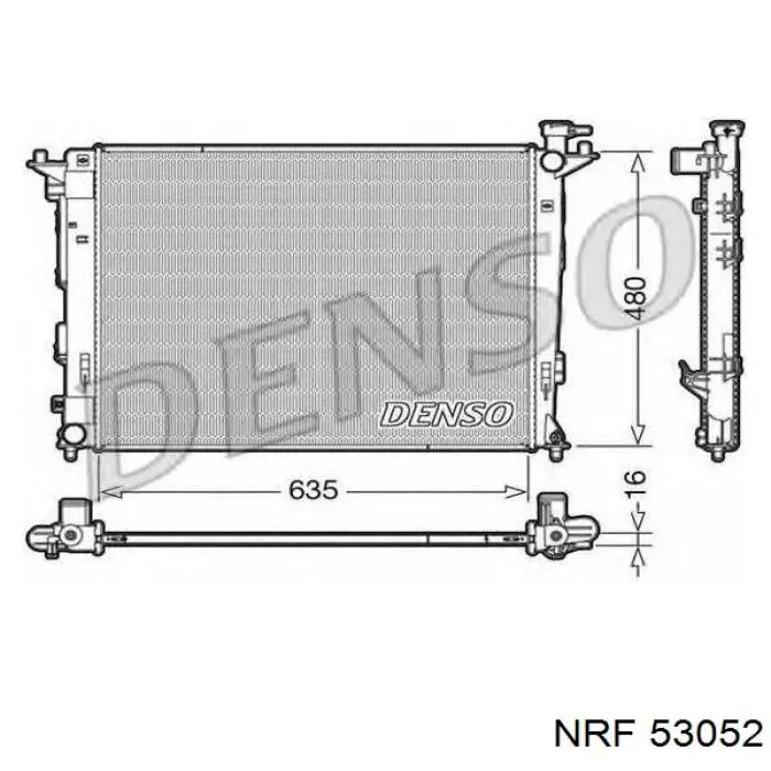 Comprar K156A38 NPS Radiador de auto