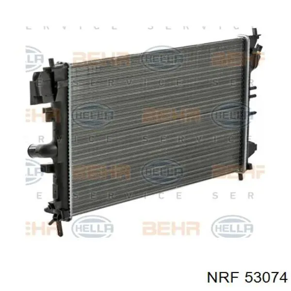 53074 NRF radiador