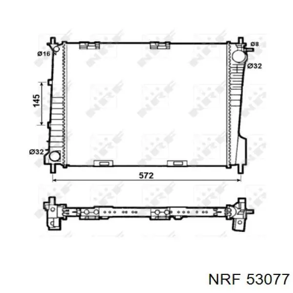Comprar 8200489879 Renault (RVI) Radiador de auto