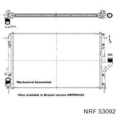 Radiador de água NRF 53092