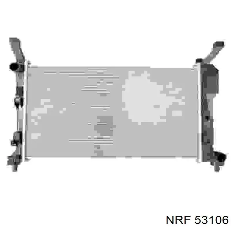 53106 NRF radiador refrigeración del motor