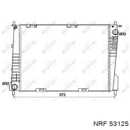 Comprar 8200468913 Renault (RVI) Radiador de auto