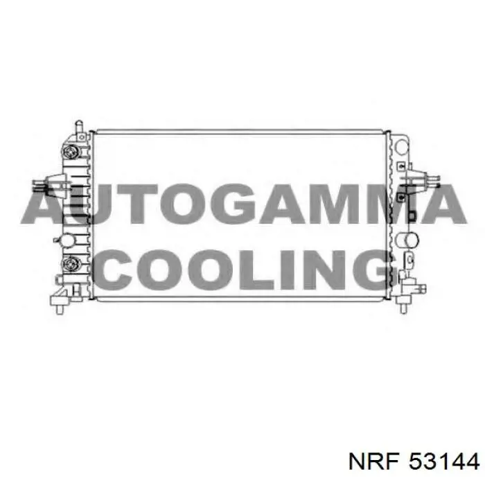 Radiador 53144 NRF